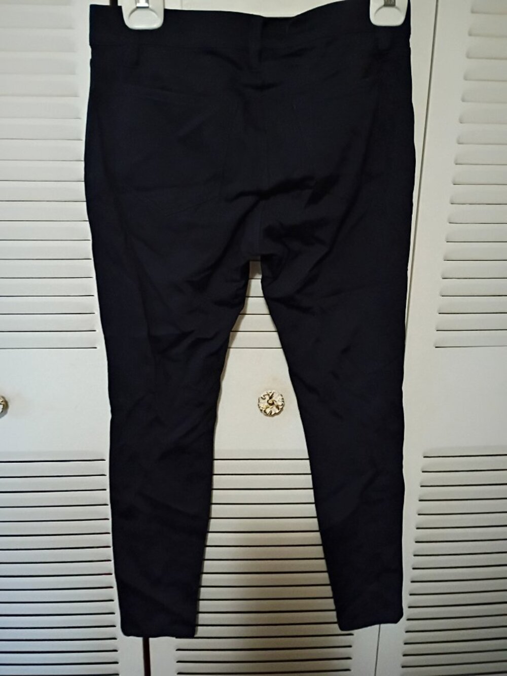 ANN TAYLOR Black Modern Fit Super Skinny Stretch Pants S